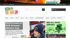 Desktop Screenshot of bostonfiregear.com